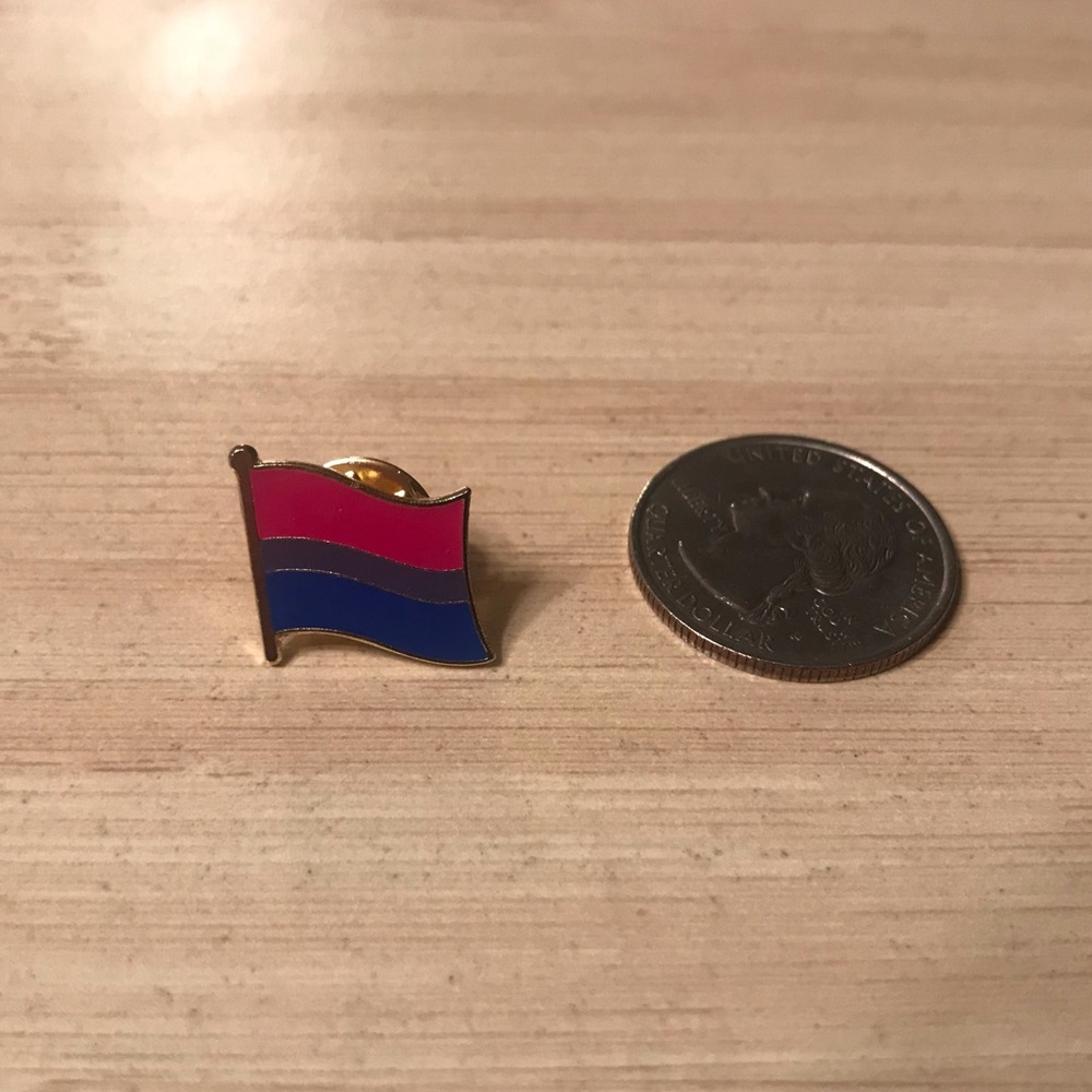 Bisexual Flag Pin